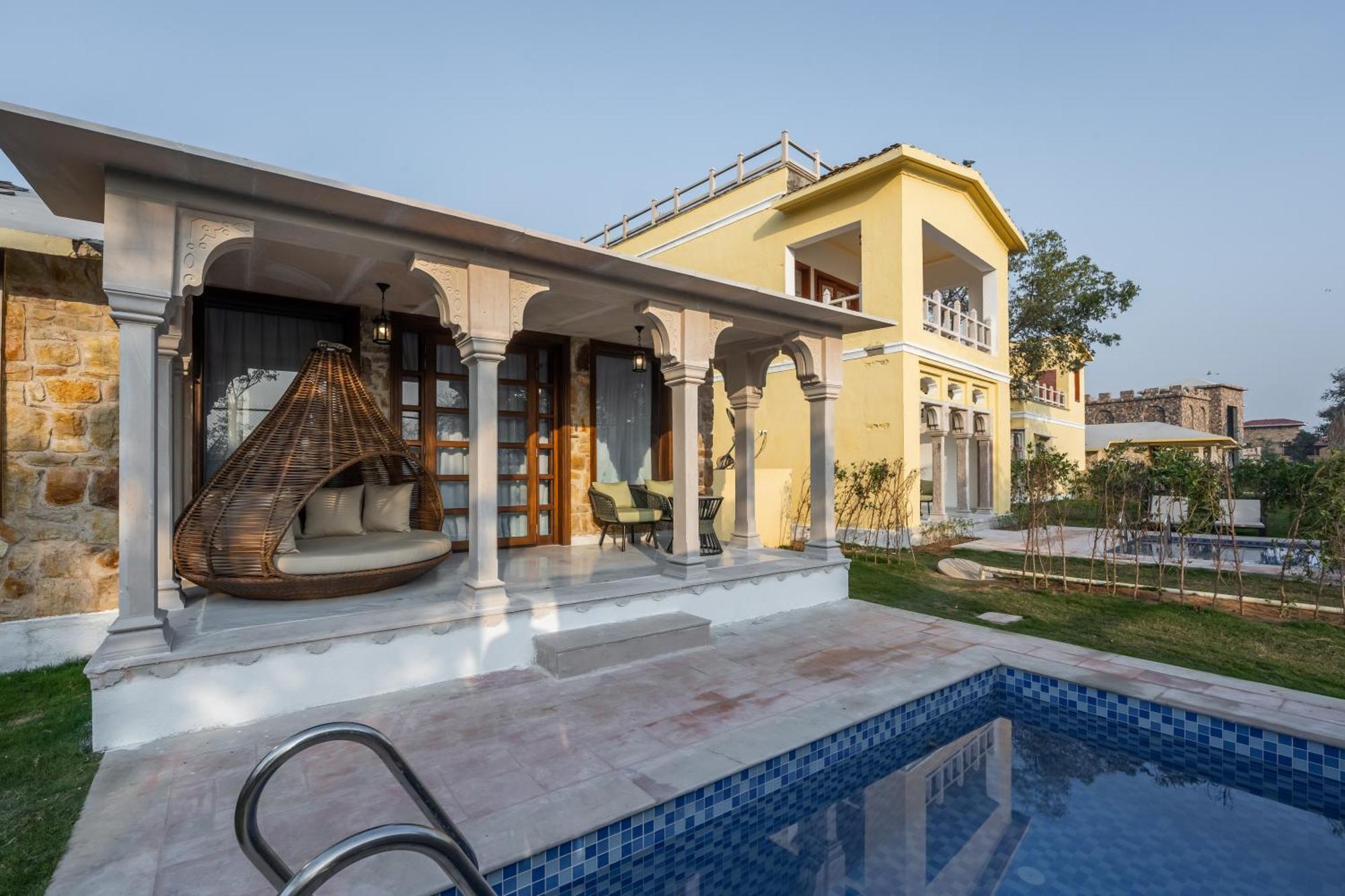 Juna Mahal Jungle Resort Ranthambore Saváj Madhopur Kültér fotó